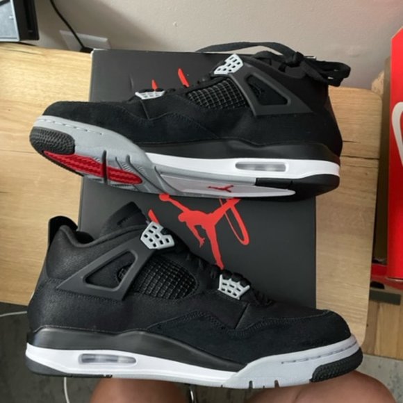 Air Jordan 4 Retro SE (Black Canvas) main image 6